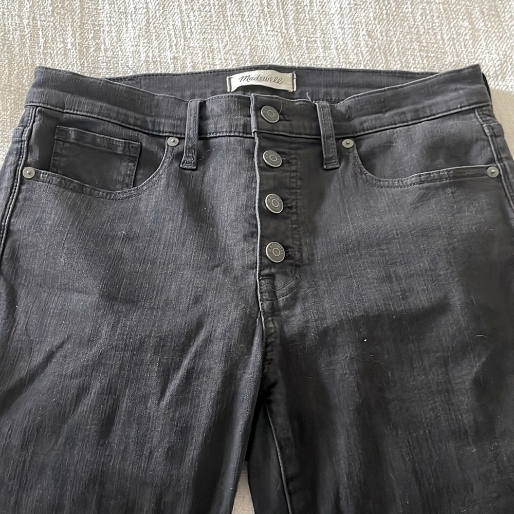 Madwell, Size 9, Black Skinny Jeans